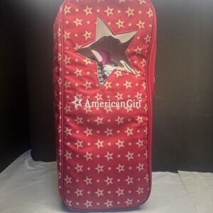 AMERICAN GIRL DOLL STARRY Red. STAR DOLL‎ CARRIER GREAT TRAVEL CASE. Lot